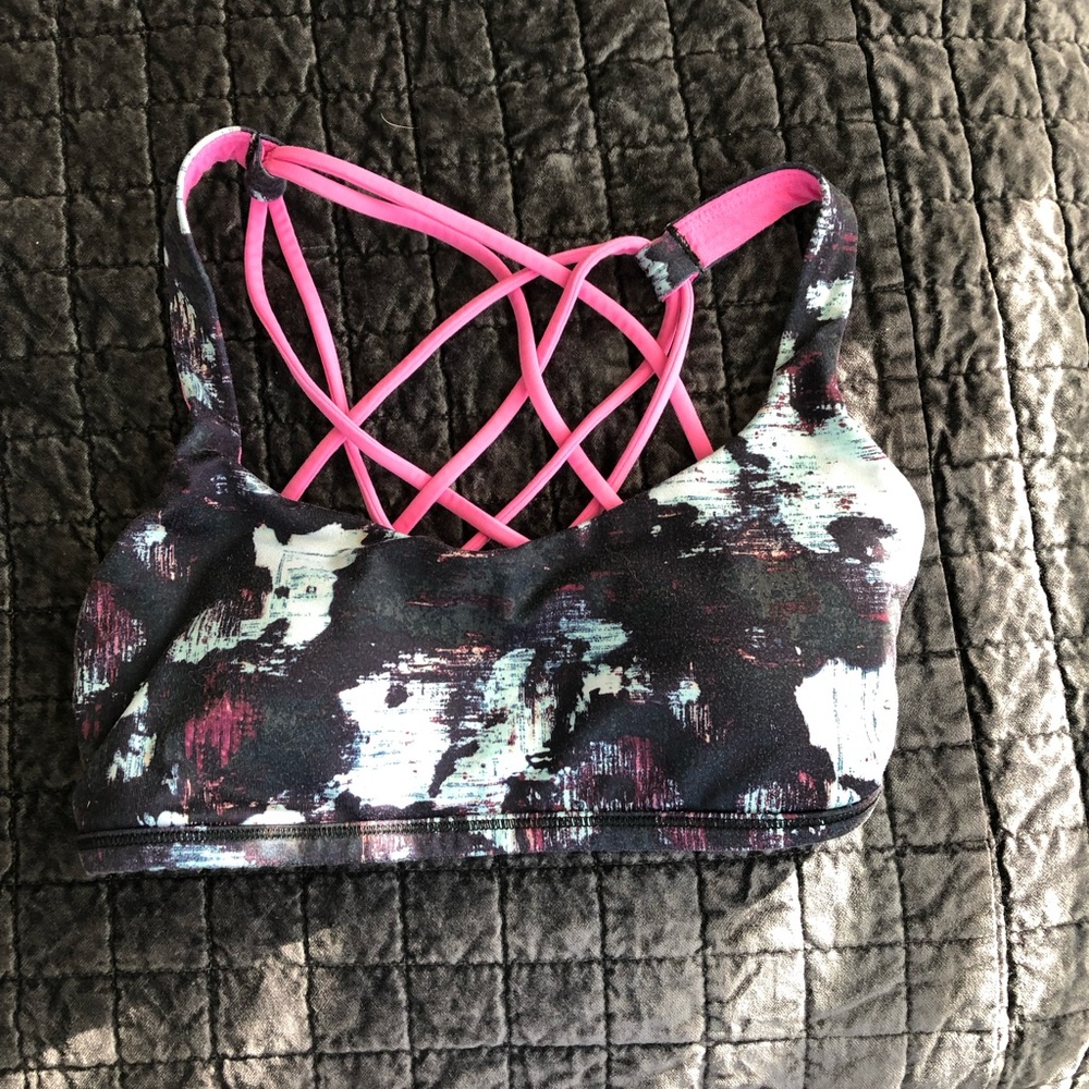 free to be wild lululemon sports bra